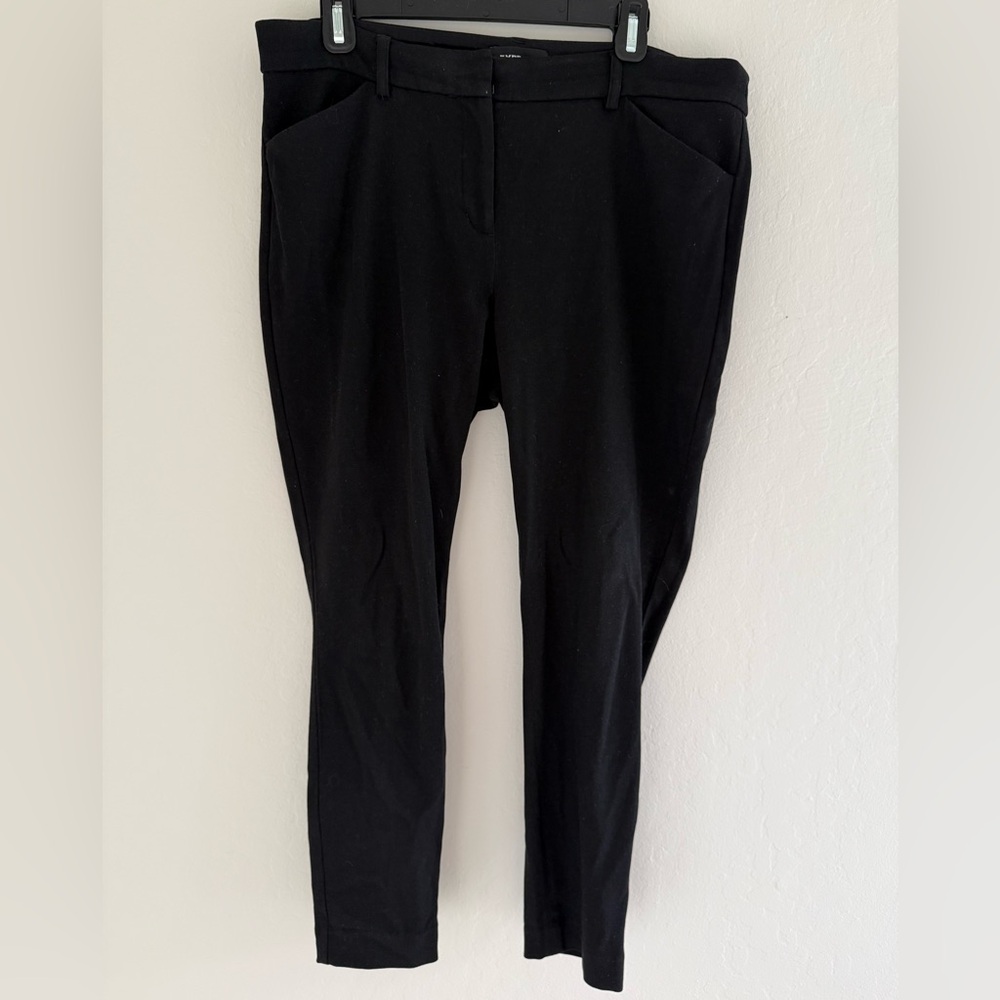 Express Black Columnist Ankle Pants